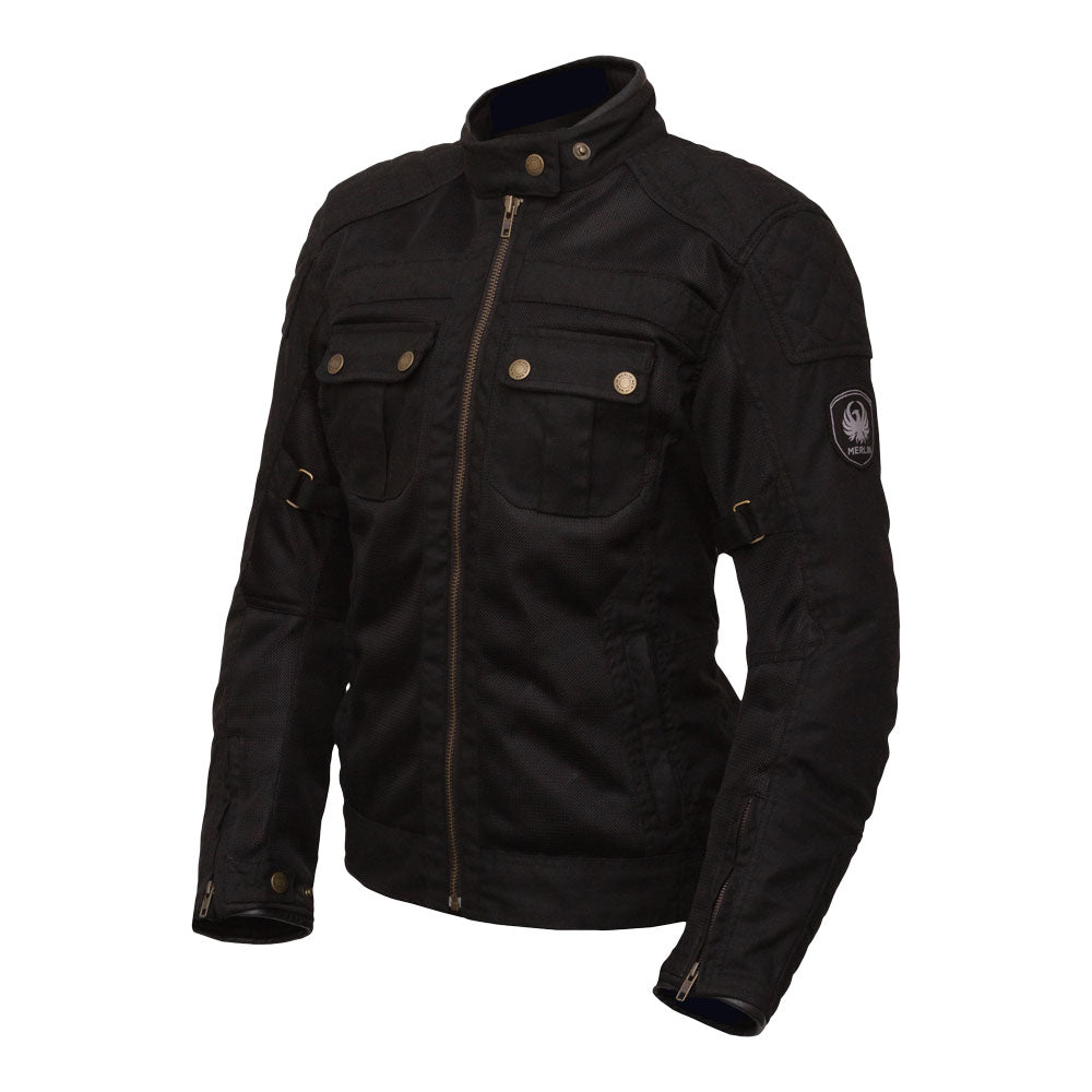 MERLIN Jacket Shenstone Ladies Black 14 L*