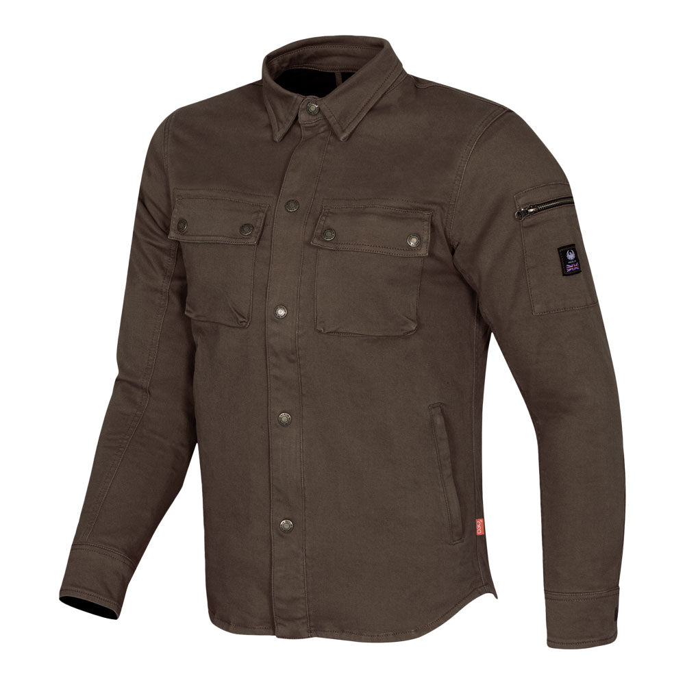 MERLIN Utility Shirt Brody Brown 50 4XL