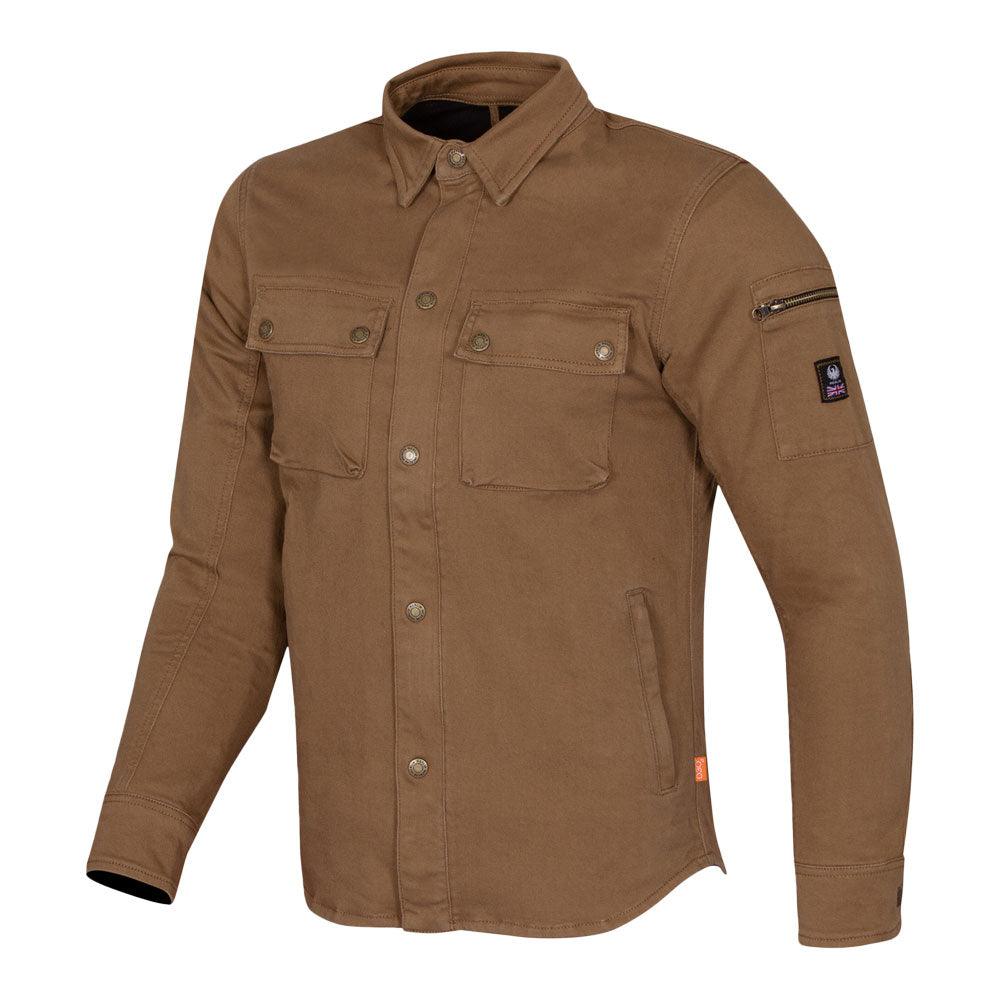 MERLIN Utility Shirt Brody Camel 40 M
