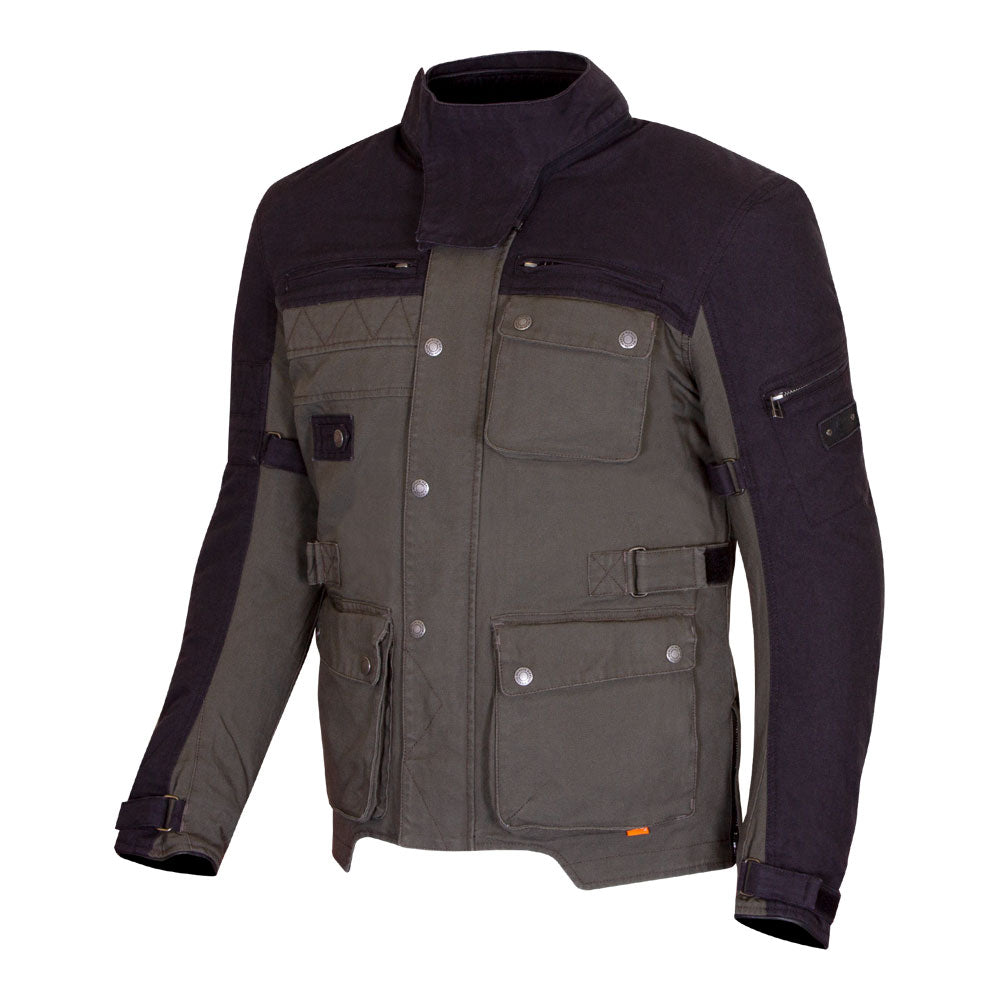 MERLIN Jacket Mahala Black/Olive 46 2XL*
