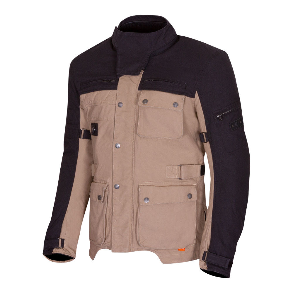 MERLIN Jacket Mahala Black/Sand 46 2XL*