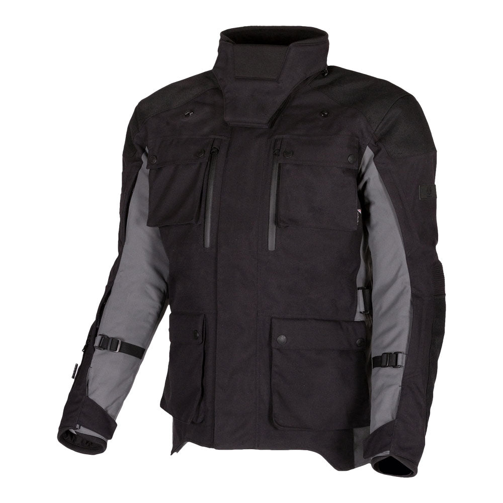 MERLIN Jacket Solitude Laminated D3O Black/Grey L