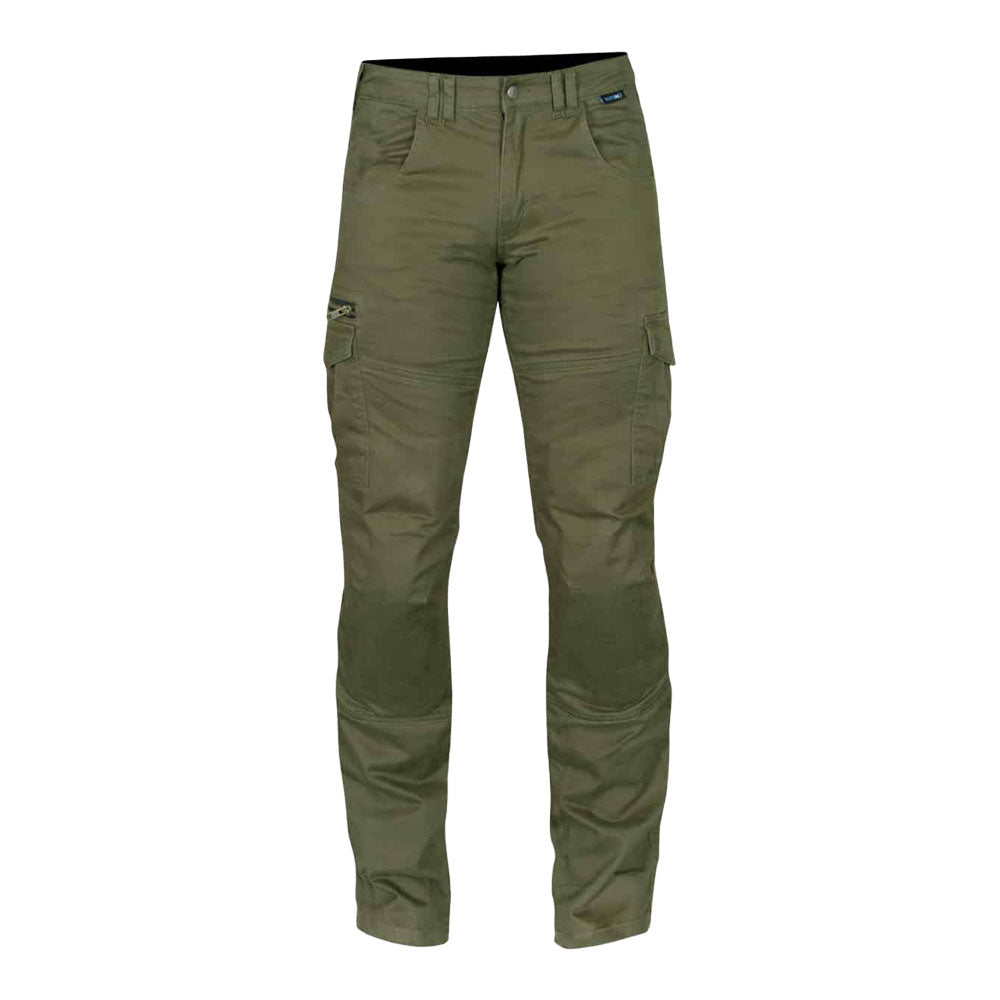MERLIN Jeans Remy II Cargo D3O Green 34