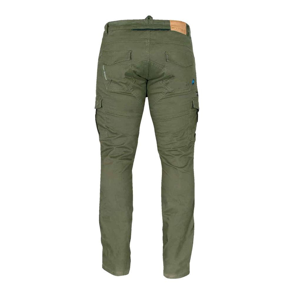 MERLIN Jeans Remy II Cargo D3O Green 42