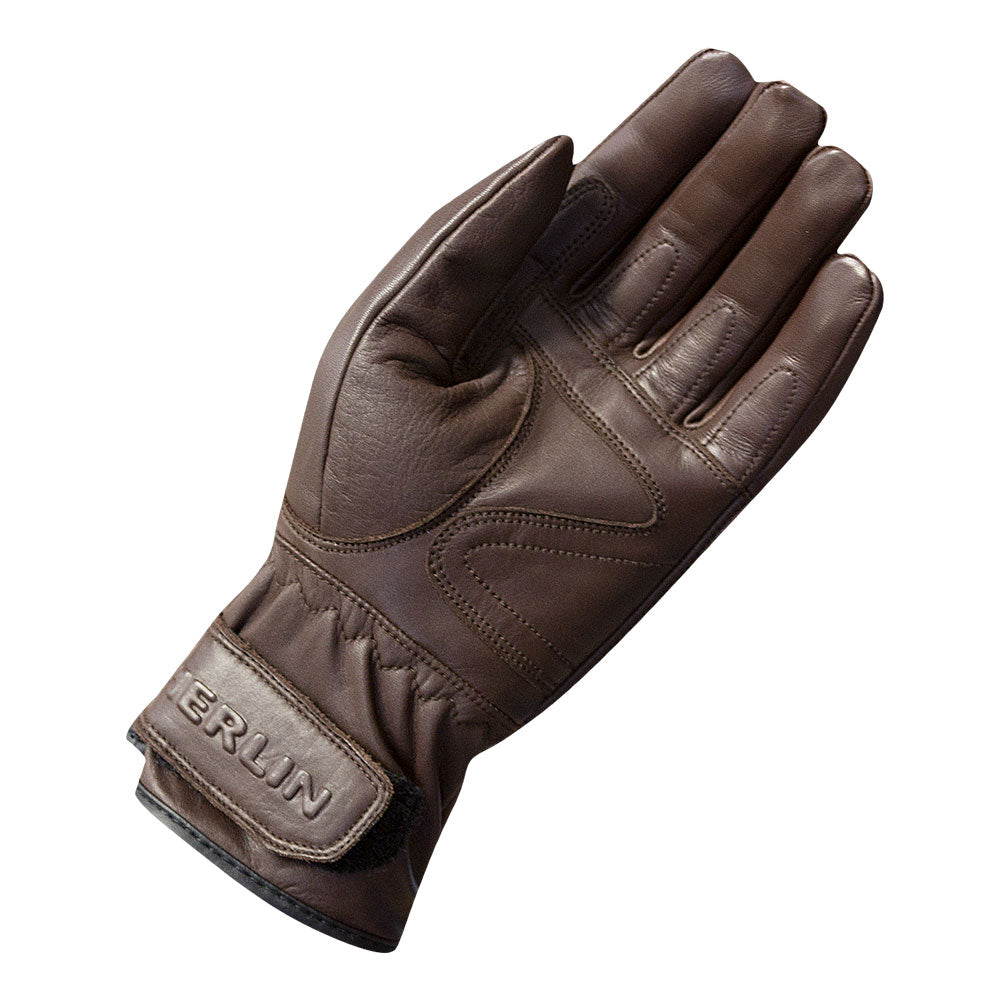 MERLIN Gloves Salt Leather Ladies Brown XL*