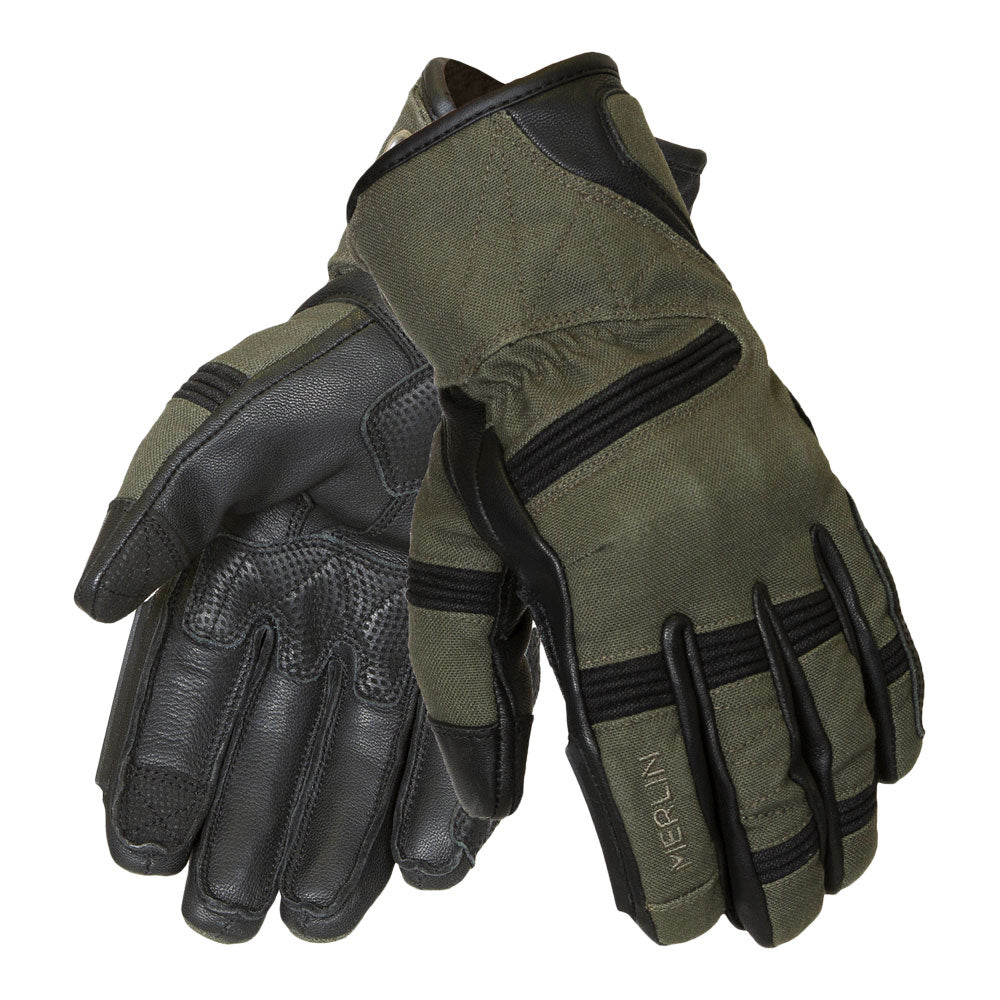 MERLIN Gloves Mahala Raid Black/Olive L*