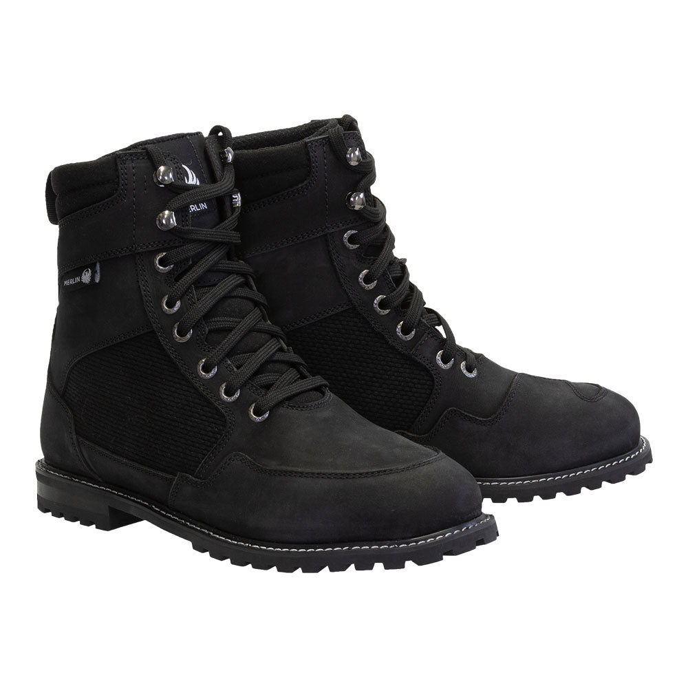 MERLIN Boots Rockwell Waterproof D3O Black 12/46