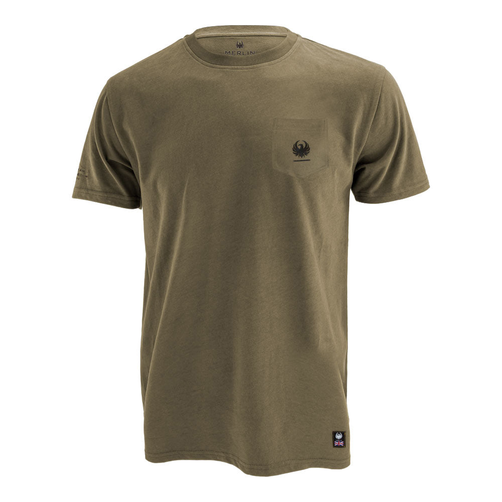 MERLIN T-shirt Walton Khaki S*