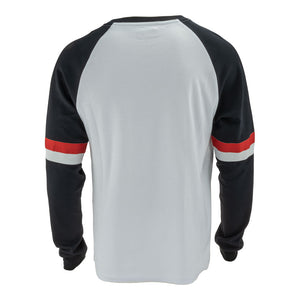 MERLIN T-Shirt L/S Durham White/Black XL