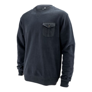 MERLIN Sweatshirt L/S Hagley Black 3XL*