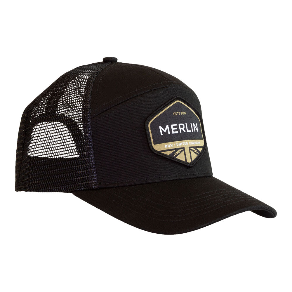 MERLIN Cap Trucker Flyde Black*
