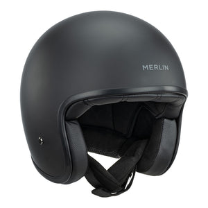 MERLIN Helmet Blackbird Matt Black S