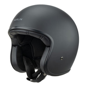 MERLIN Helmet Blackbird Matt Black L