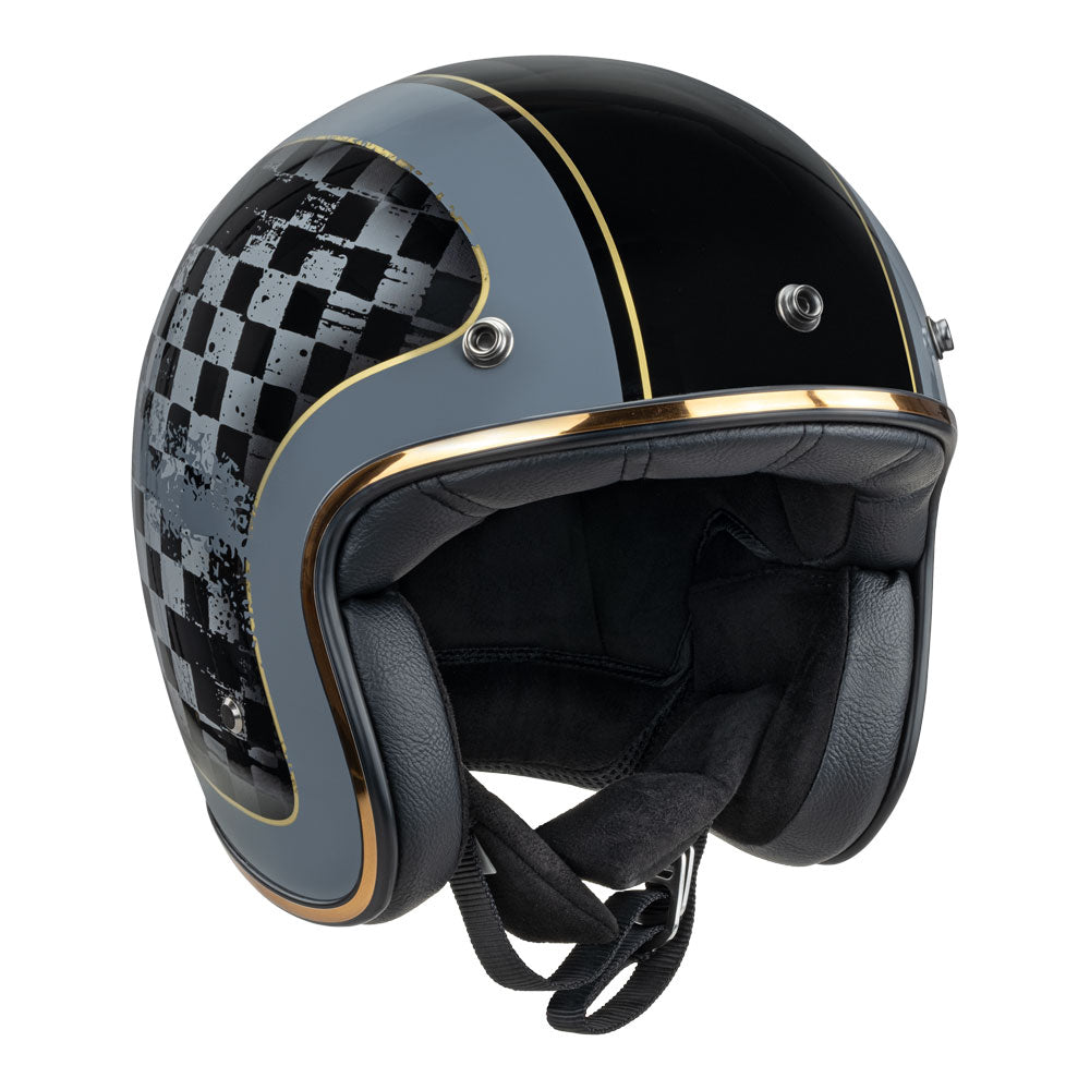 MERLIN Helmet Blackbird Racer Black XS