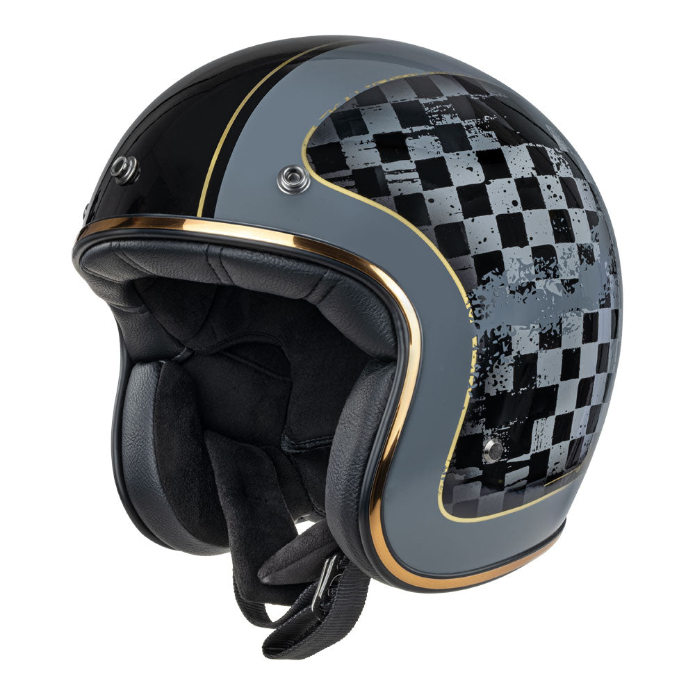 MERLIN Helmet Blackbird Racer Black 3XL
