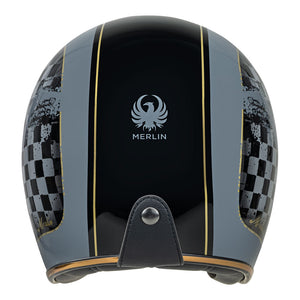 MERLIN Helmet Blackbird Racer Black 3XL