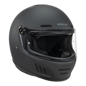MERLIN Helmet Revival Matt Black S