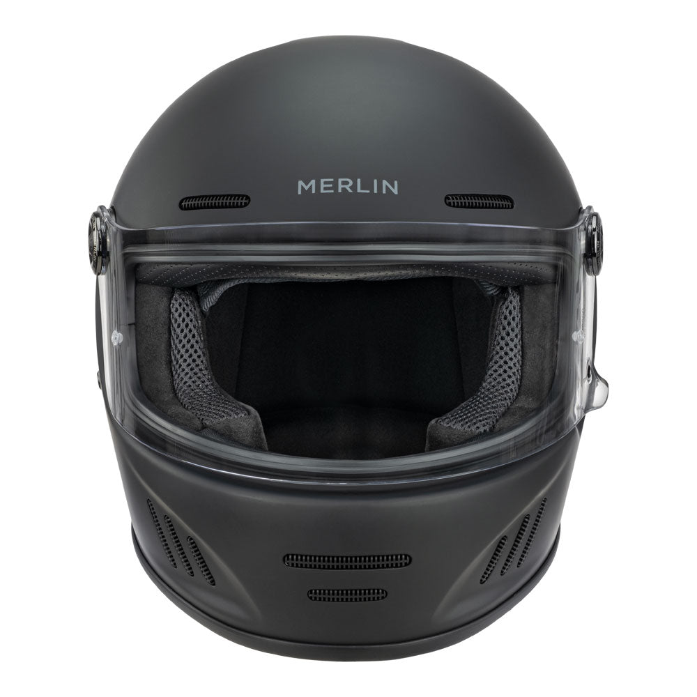 MERLIN Helmet Revival Matt Black S