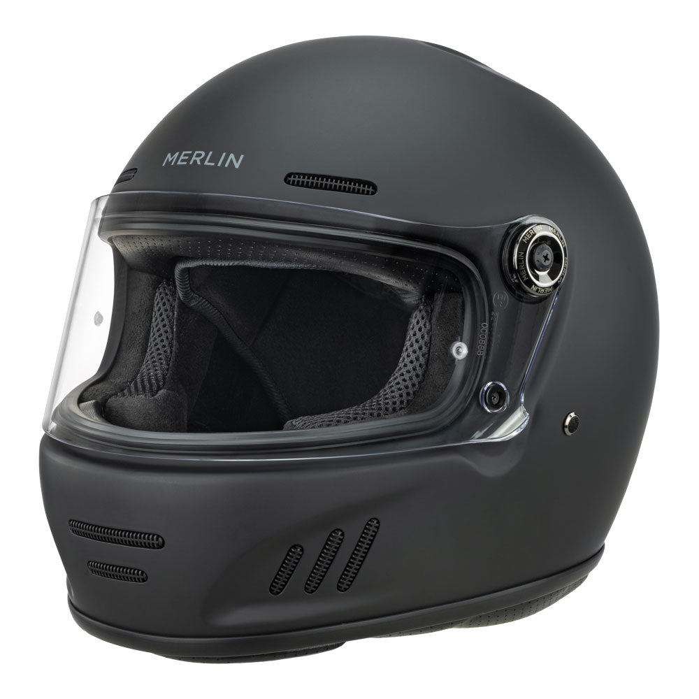 MERLIN Helmet Revival Matt Black M