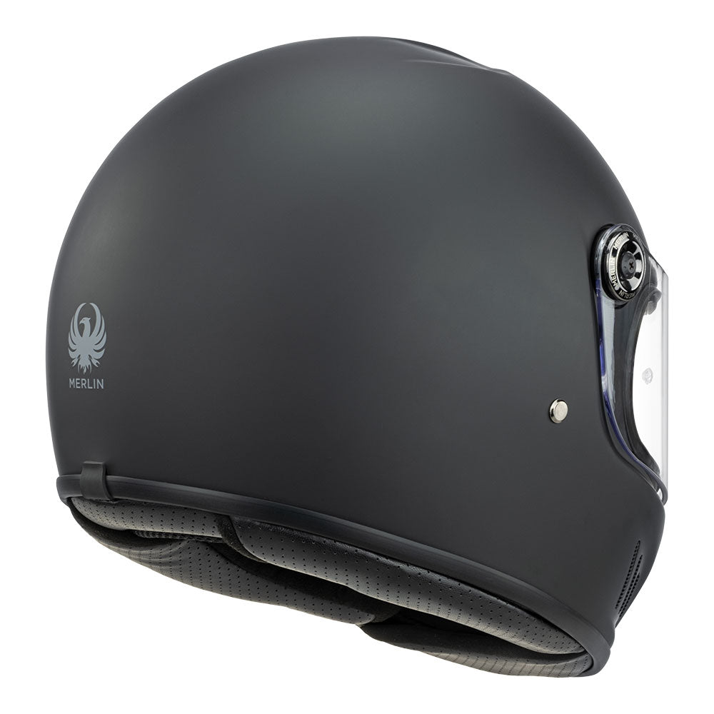 MERLIN Helmet Revival Matt Black L