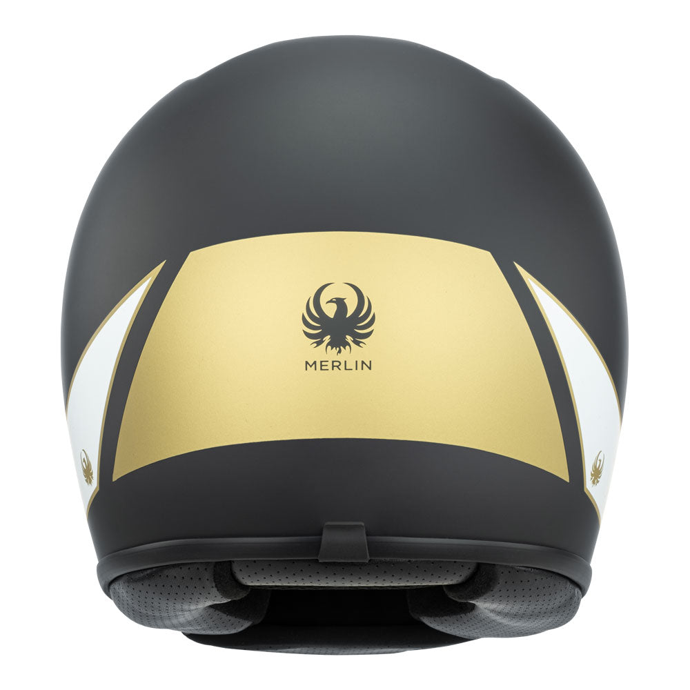 MERLIN Helmet Revival Flash Matt Black XL