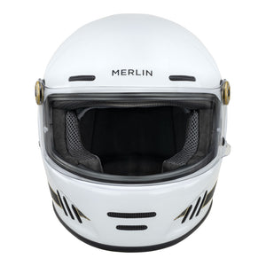 MERLIN Helmet Revival Flash Optic White L