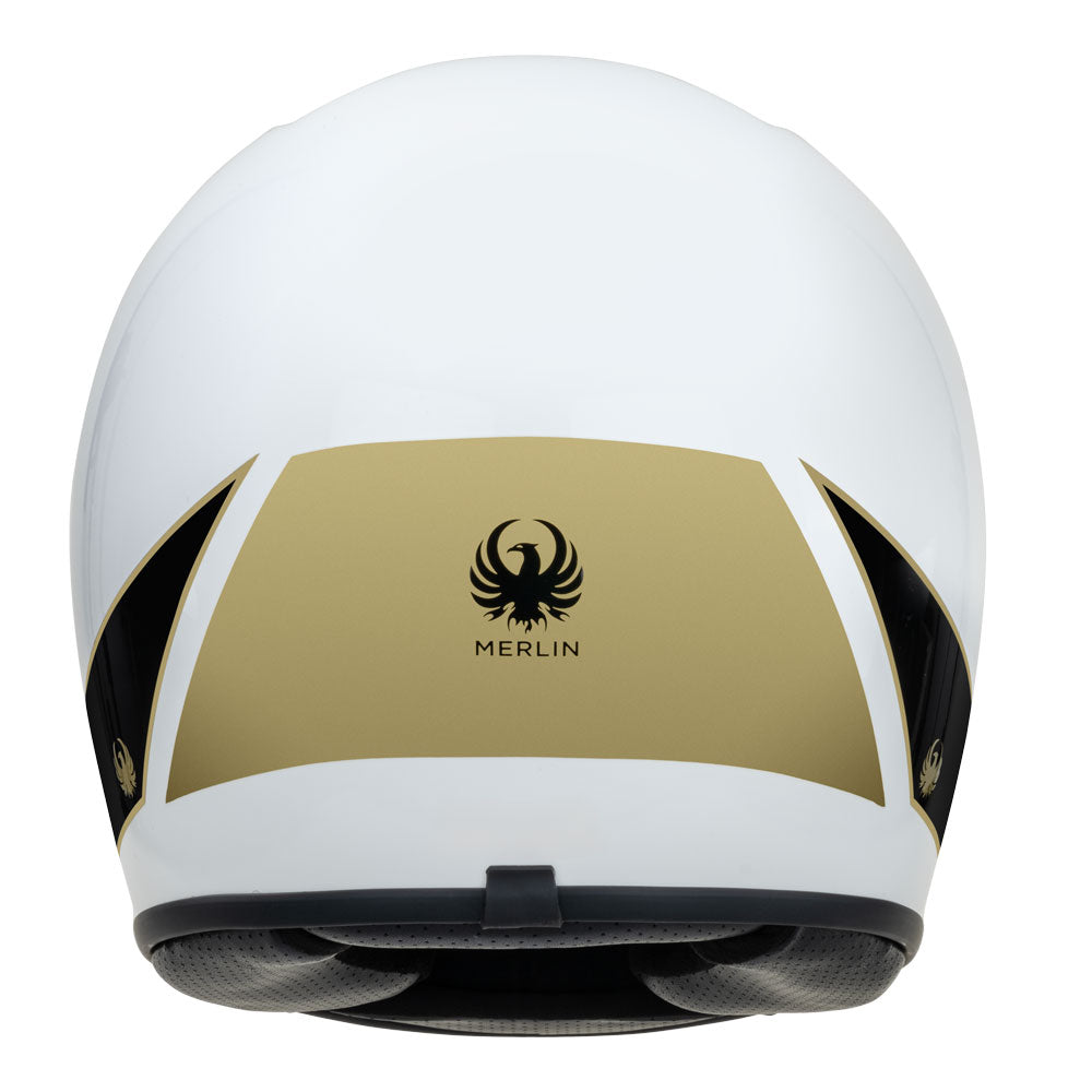 MERLIN Helmet Revival Flash Optic White M