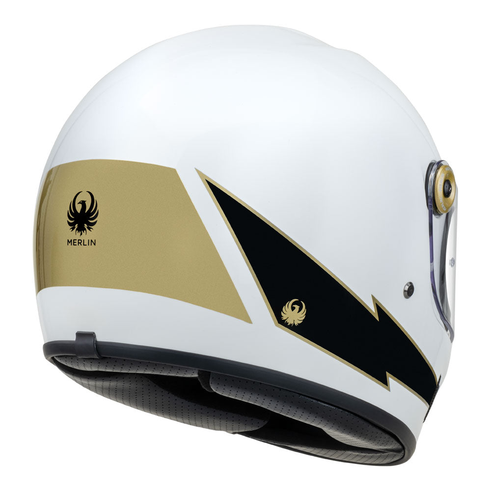 MERLIN Helmet Revival Flash Optic White XL