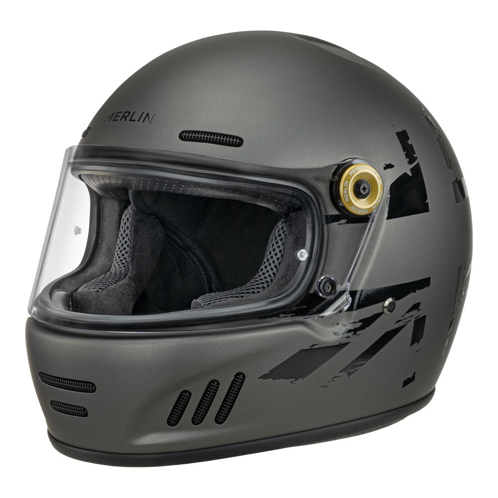 MERLIN Helmet Revival Union Grey M