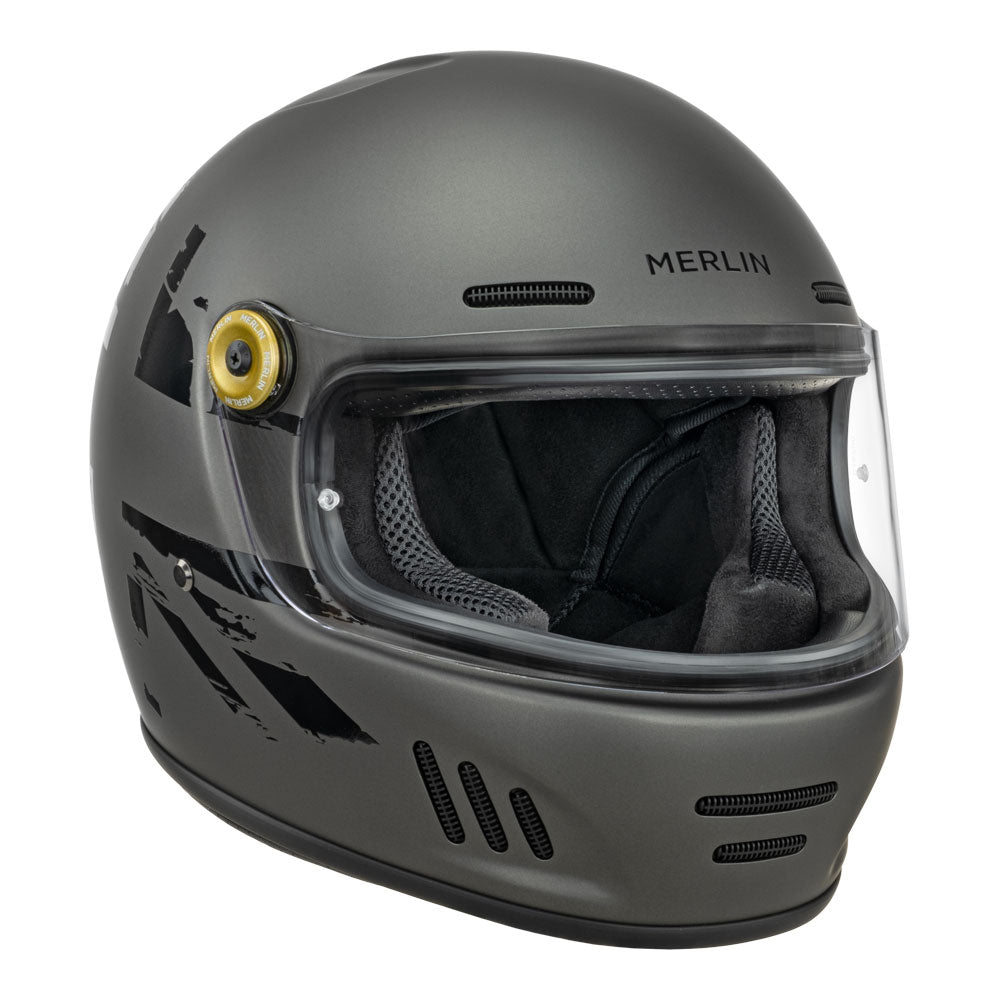 MERLIN Helmet Revival Union Grey L