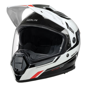 MERLIN Helmet Torres Block White/Red M