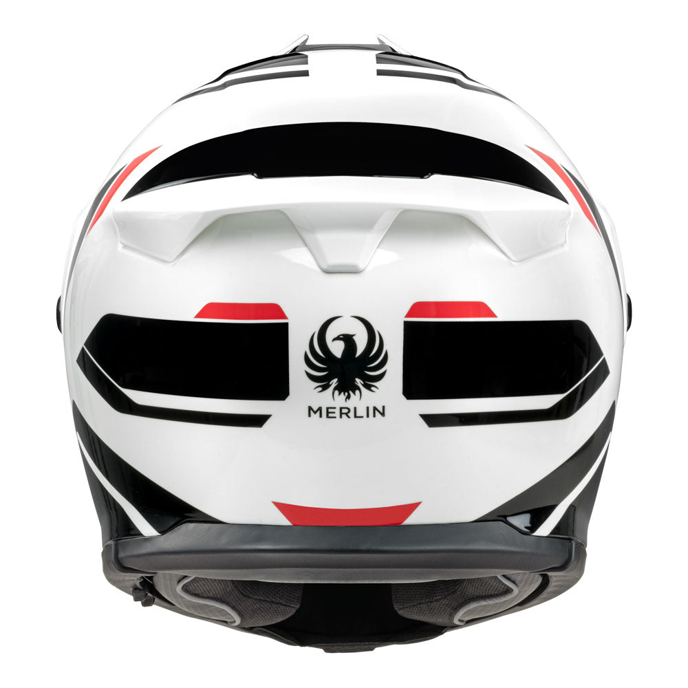 MERLIN Helmet Torres Block White/Red S