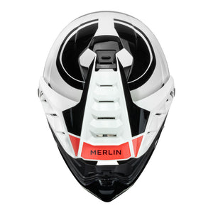 MERLIN Helmet Torres Block White/Red M