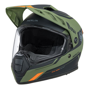 MERLIN Helmet Torres Block Matt/Green M