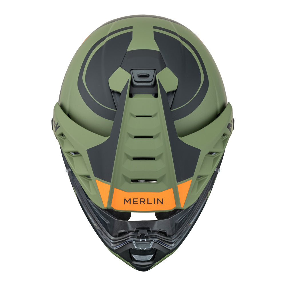 MERLIN Helmet Torres Block Matt/Green S