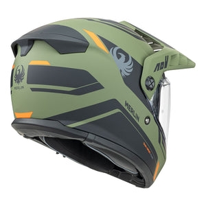 MERLIN Helmet Torres Block Matt/Green L