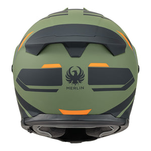 MERLIN Helmet Torres Block Matt/Green L