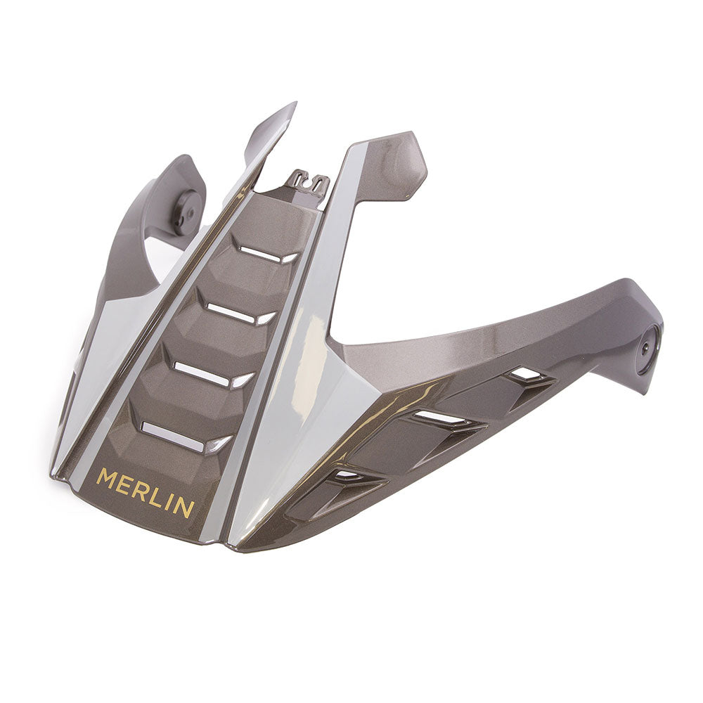 MERLIN Helmet Spares Peak Speed Grey