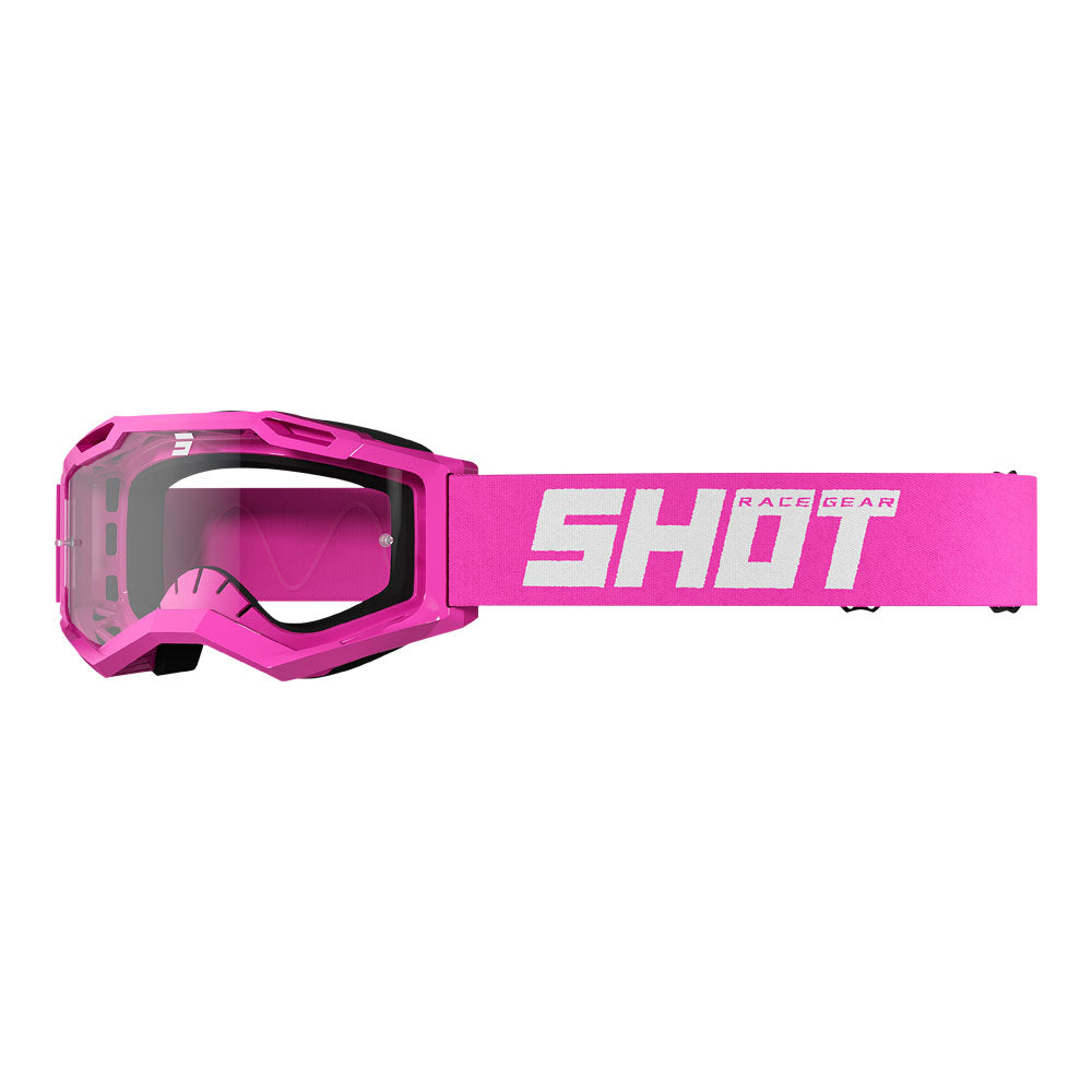 SHOT Goggles Assault 2.0 Solid Neon Pink
