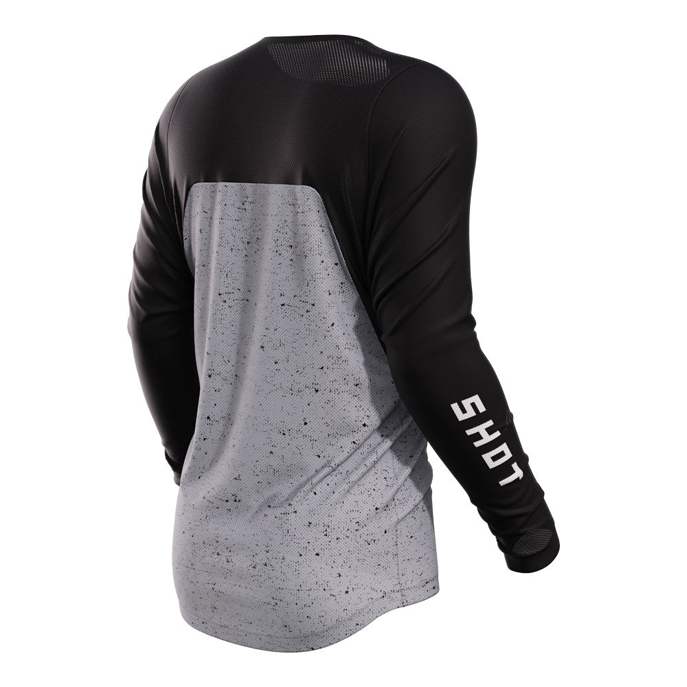 SHOT Jersey Contact Speck Black/Grey 2XL*
