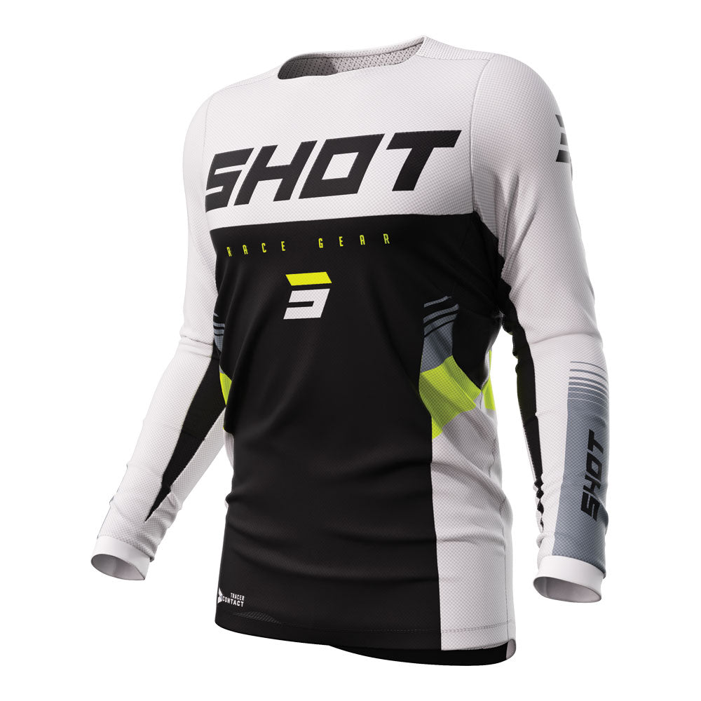 SHOT Jersey Contact Tracer Black S*