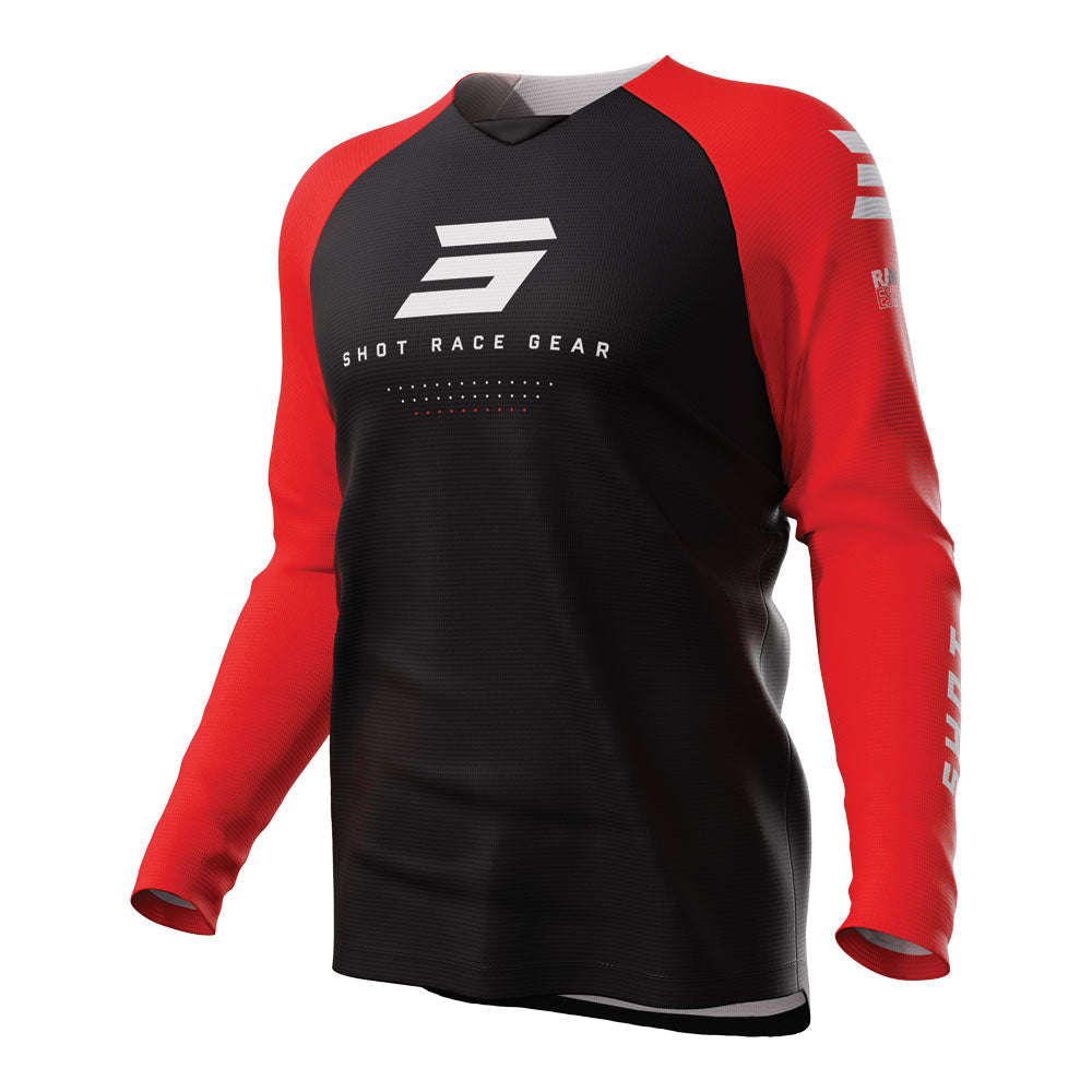 SHOT Jersey Raw Escape Red S*