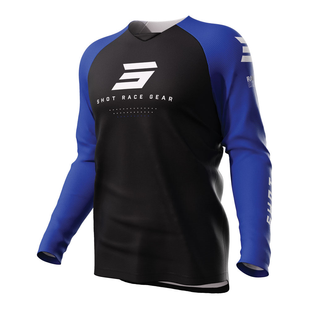 SHOT Jersey Raw Escape Royal Blue XL*