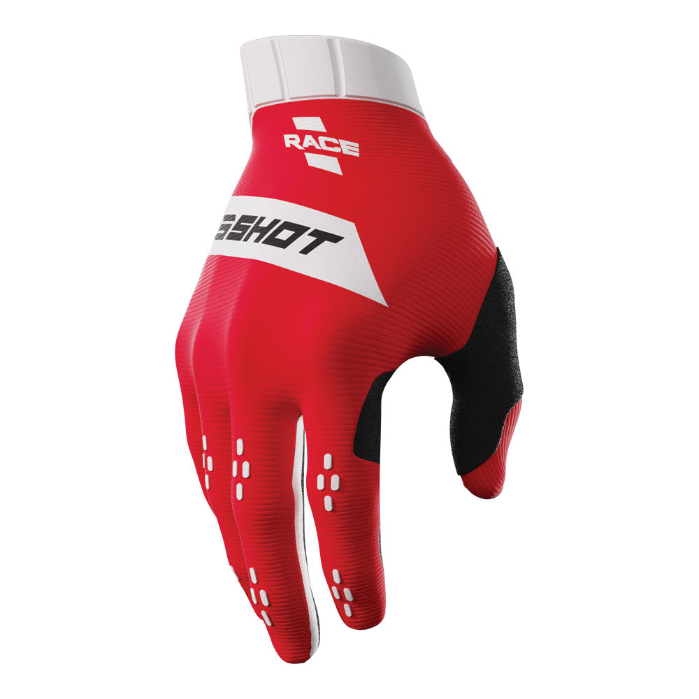 SHOT Gloves Race Red 12 2XL