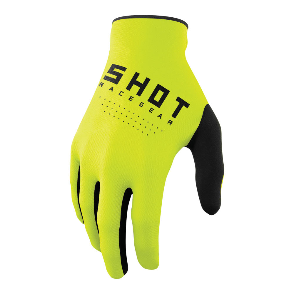 SHOT Gloves Raw Neon Yellow 13 3XL*