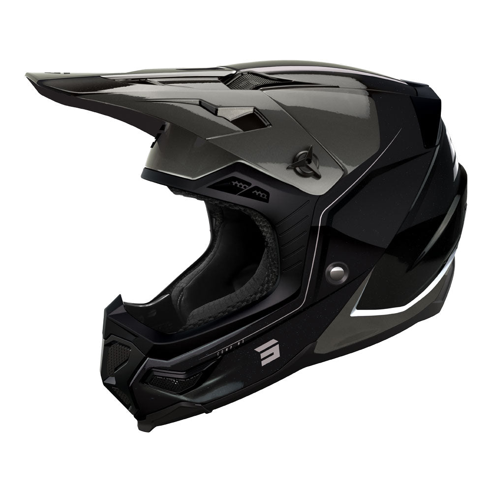 SHOT Helmet Core Comp Gloss/Matt Black MIPS S*