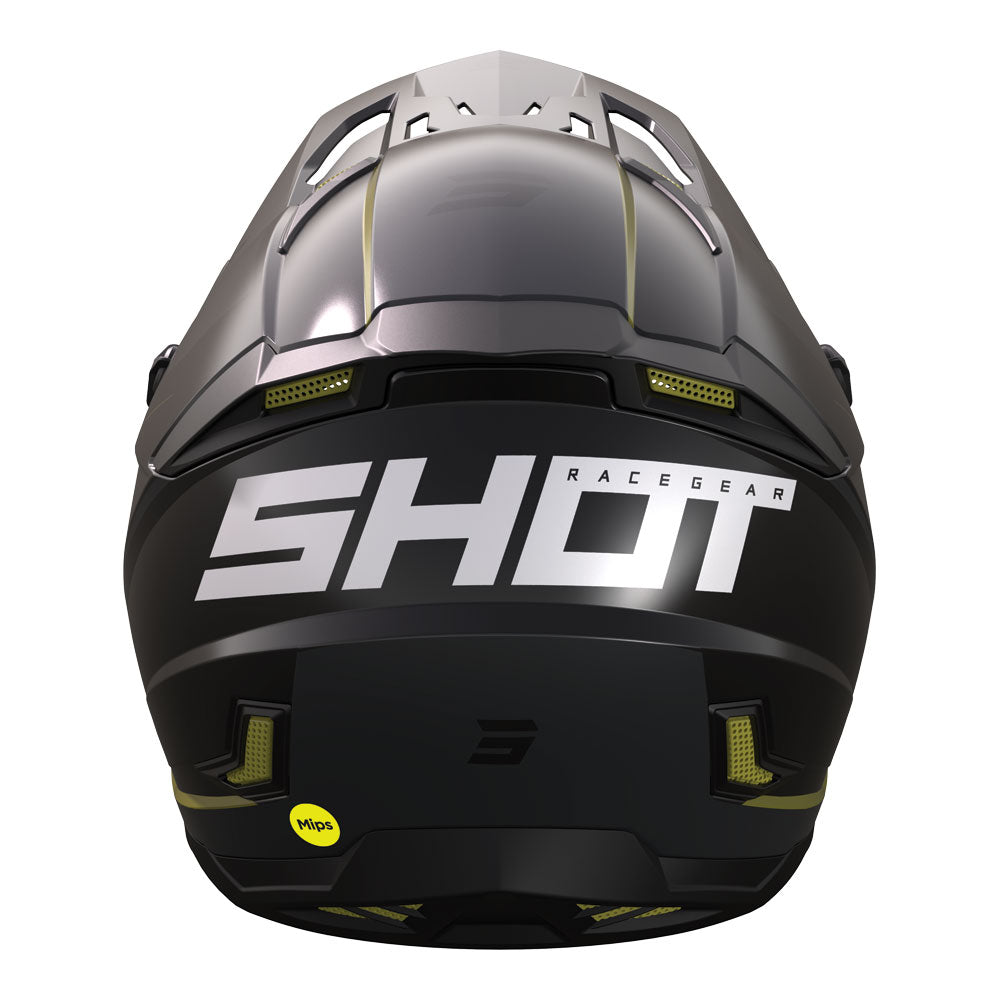 SHOT Helmet Core Comp Matt Black/Gold MIPS XL*