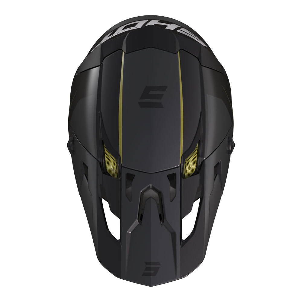 SHOT Helmet Core Comp Matt Black/Gold MIPS 2XL*