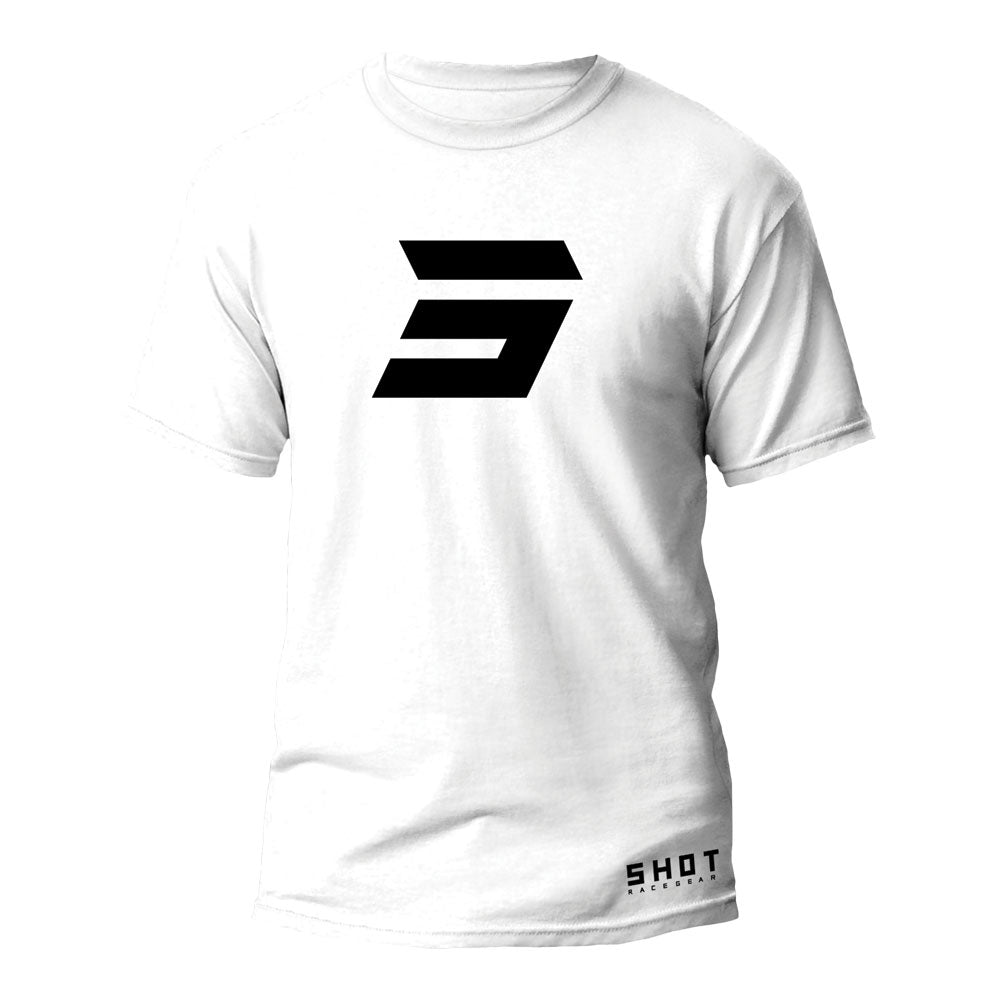 SHOT Casual Symbol 2.0 Tee White L*