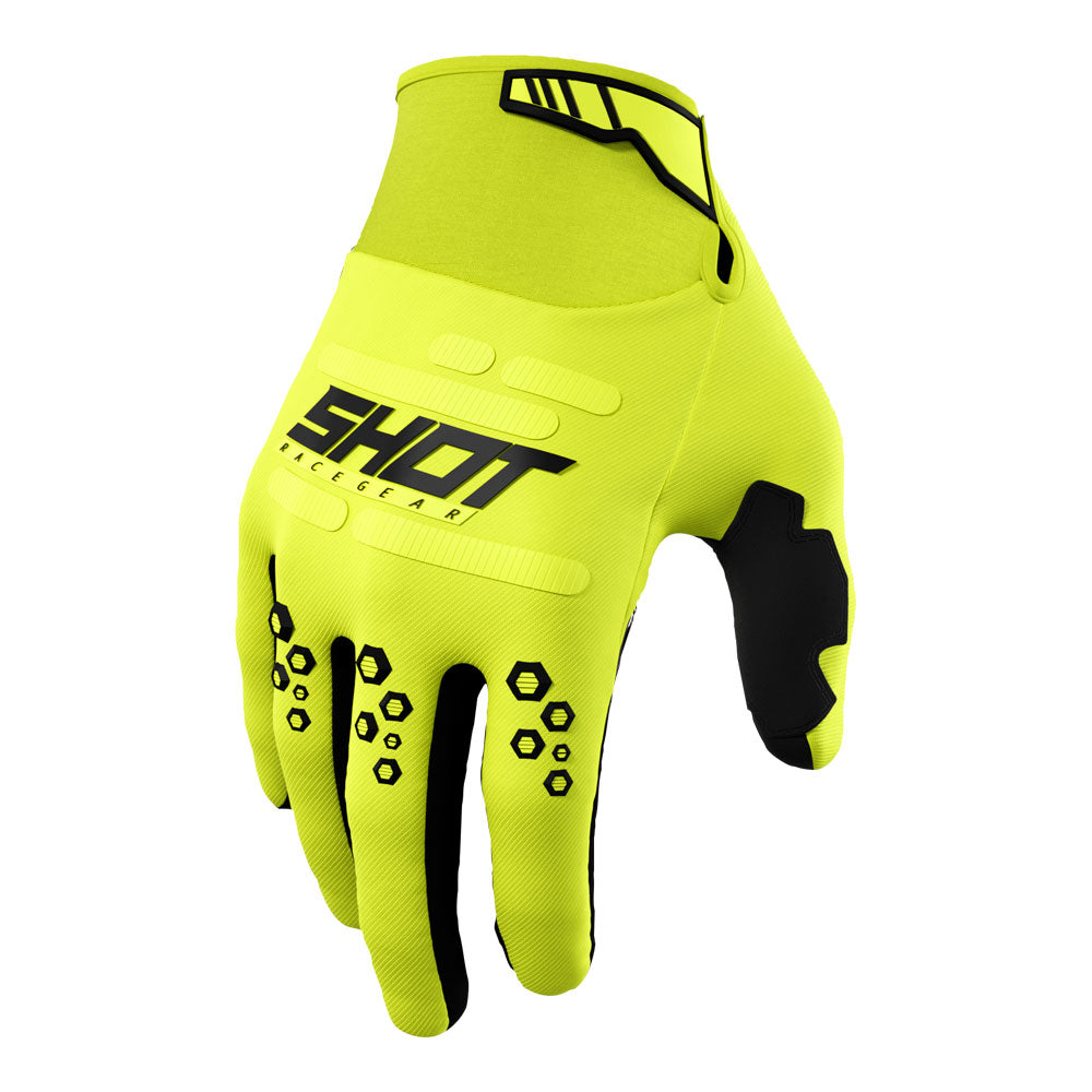 SHOT Gloves Vision Neon Yellow 10 L